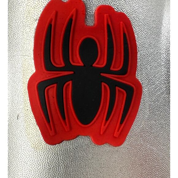 Spider-Man Slides Men Size 10/11 - Marvel Heroic Comic Silver Red NWT RARE - Picture 5 of 5